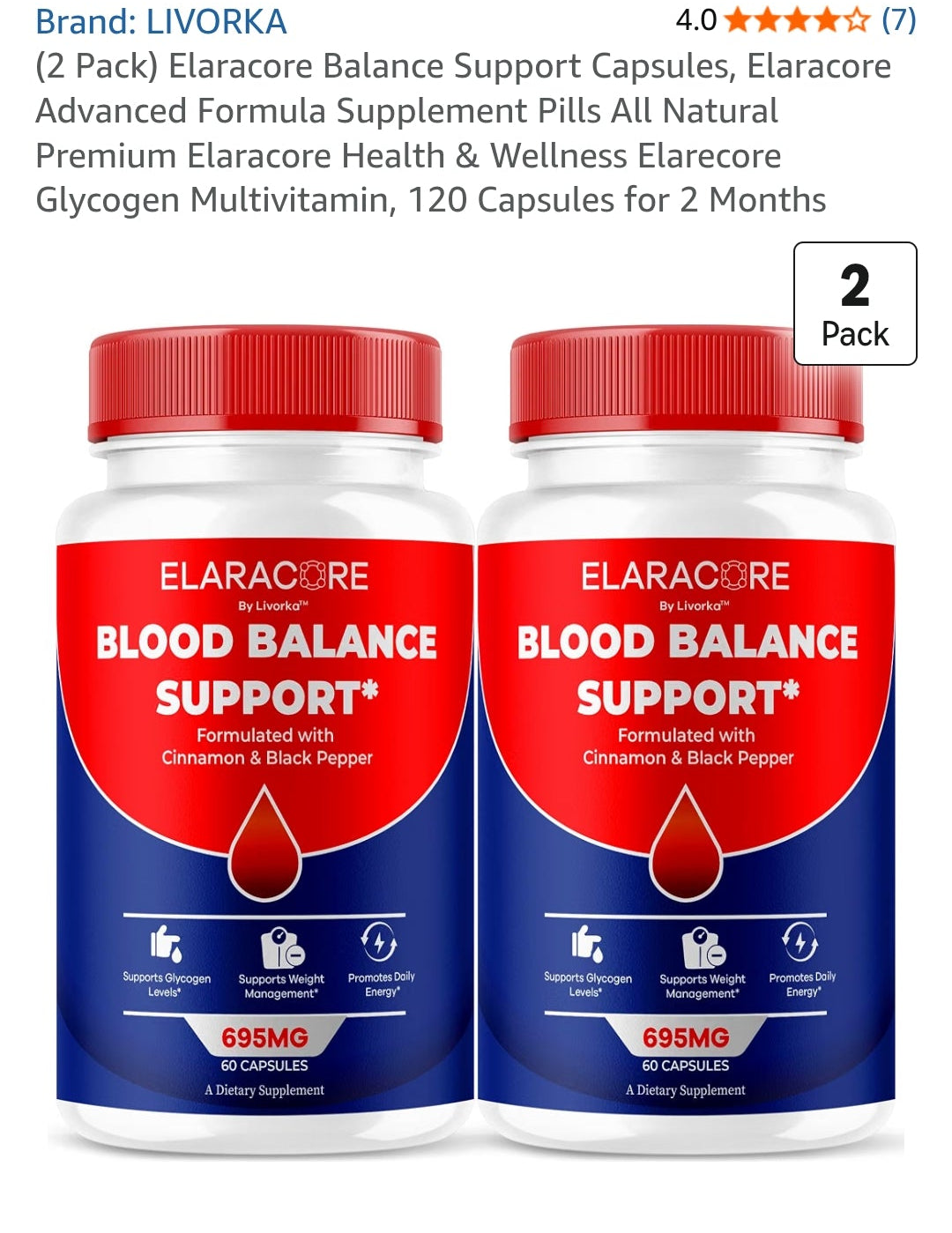Elaracore balance support