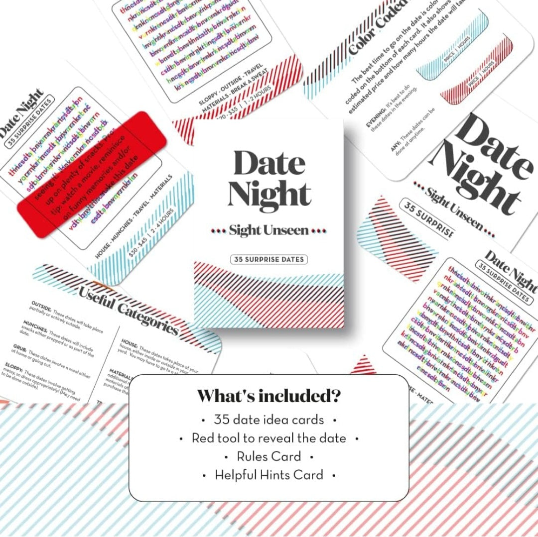 Date night card ideas