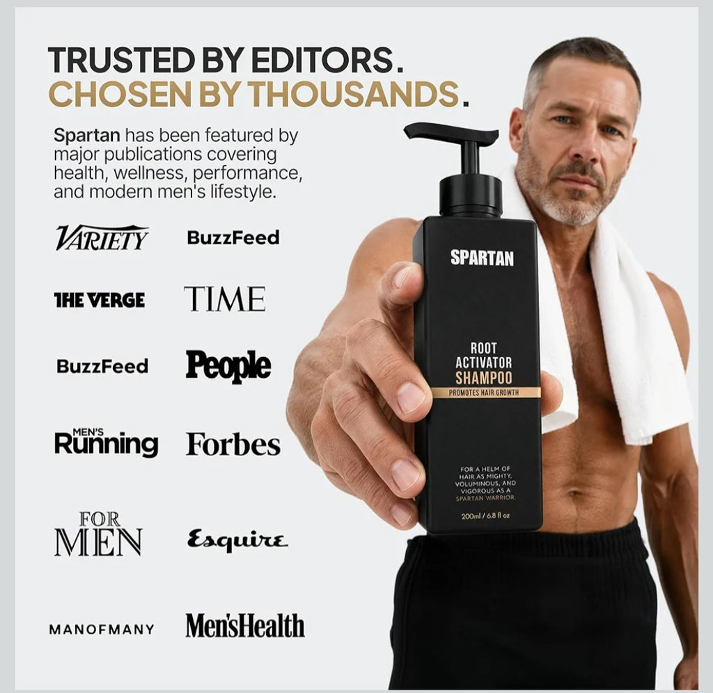 Hair growth shampoo for men