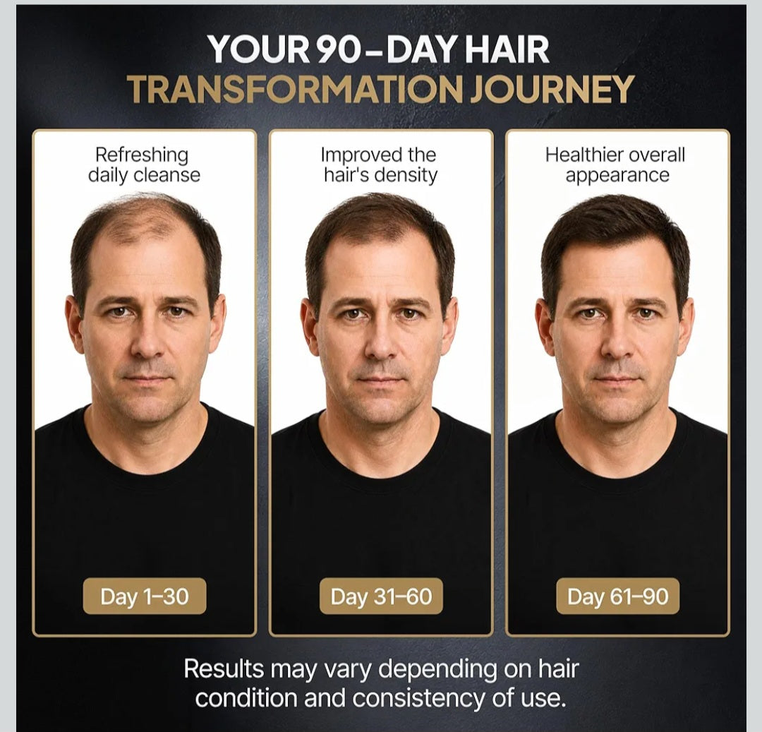 Hair growth shampoo for men