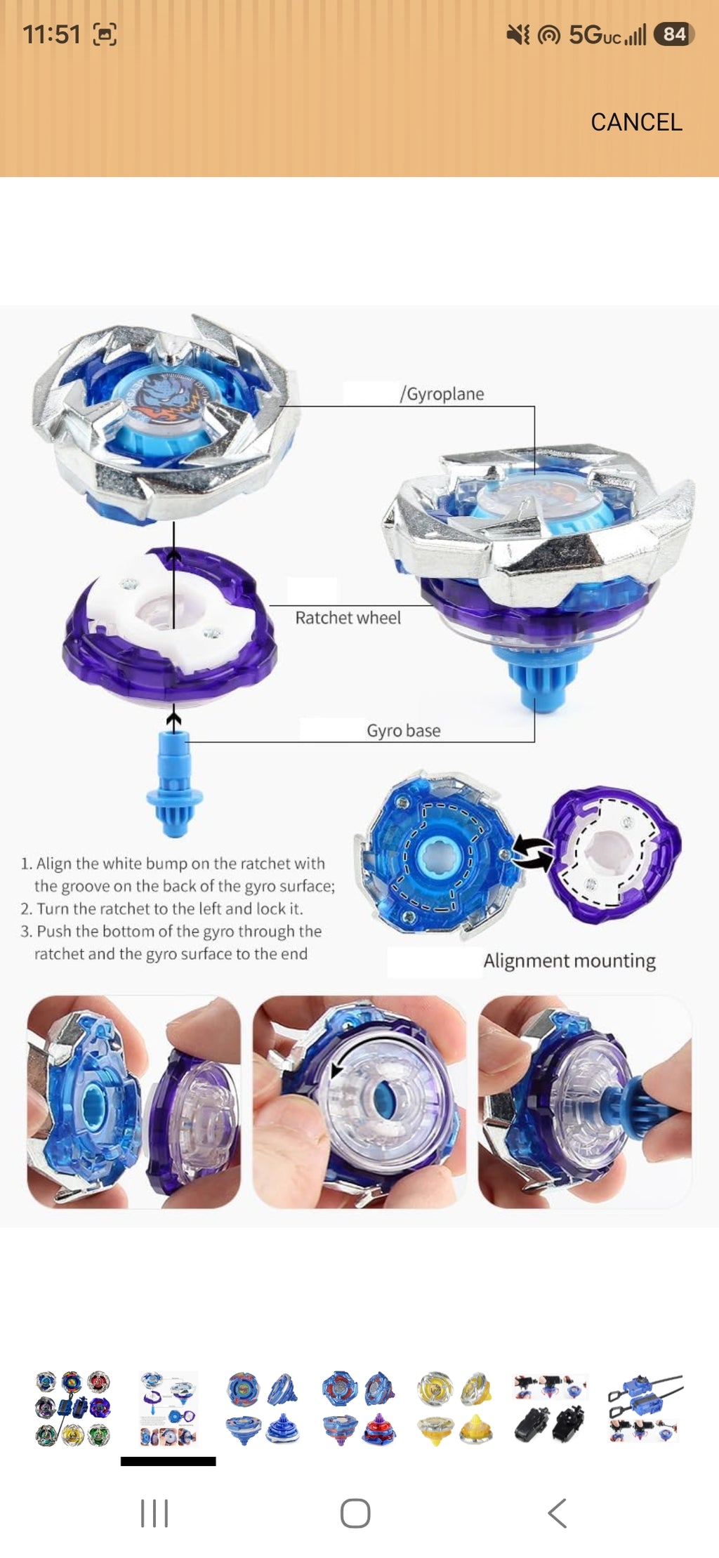 ASVEXKW Battling Set, Spinninning Top Burst Boy Combat Battling Game Set, Spinning & Launchers, Greats Birthday Gift for Boys, 8 & 10 Spinning Tops (08)
