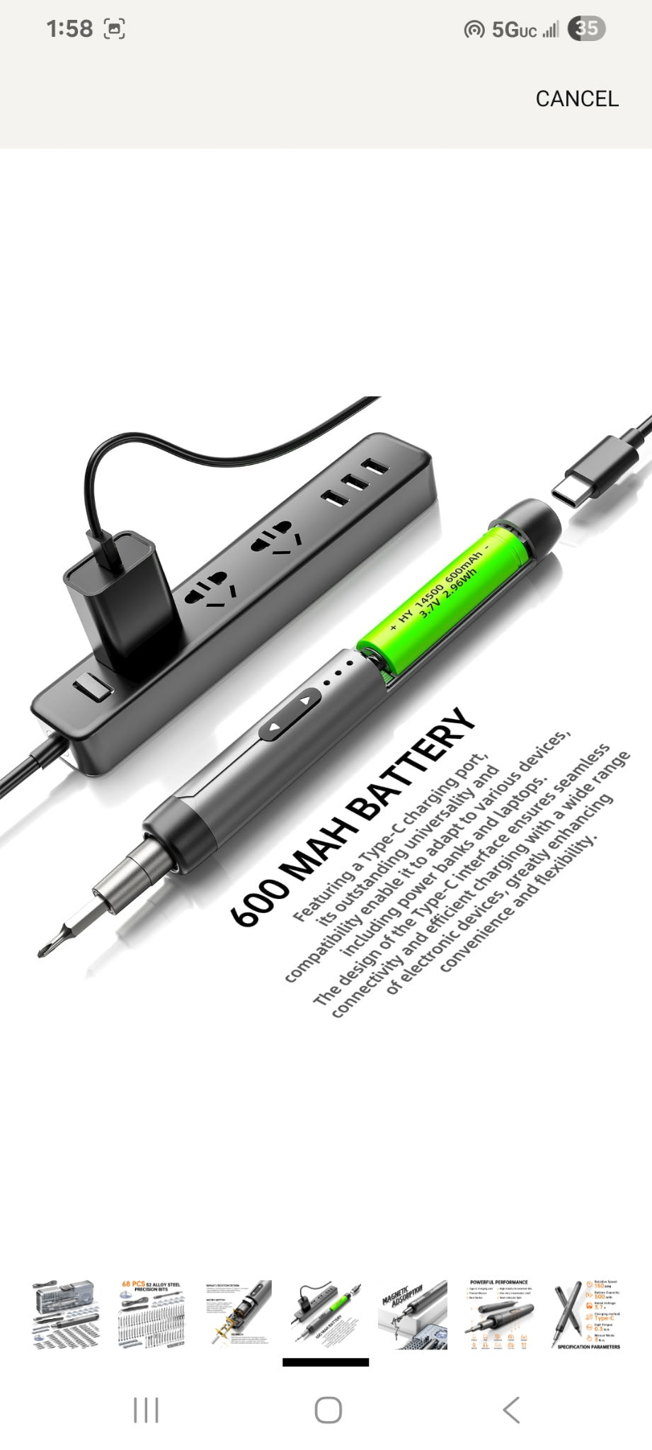 88-IN-1 Mini Electric Screwdriver Set is a comprehensive electric precision tool kit designed for electronics repair and DIY projects.